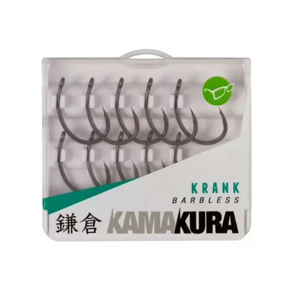 Korda Kamakura Krank Cârlig cu ochet Mărimea 2, Fără barbă 10buc