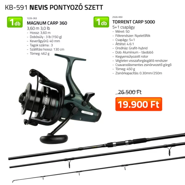 Nevis Set de Crap