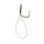 Korum Hook Hairs With Quickstops Barbed Size 10 Cârlig monofilament pre-legat