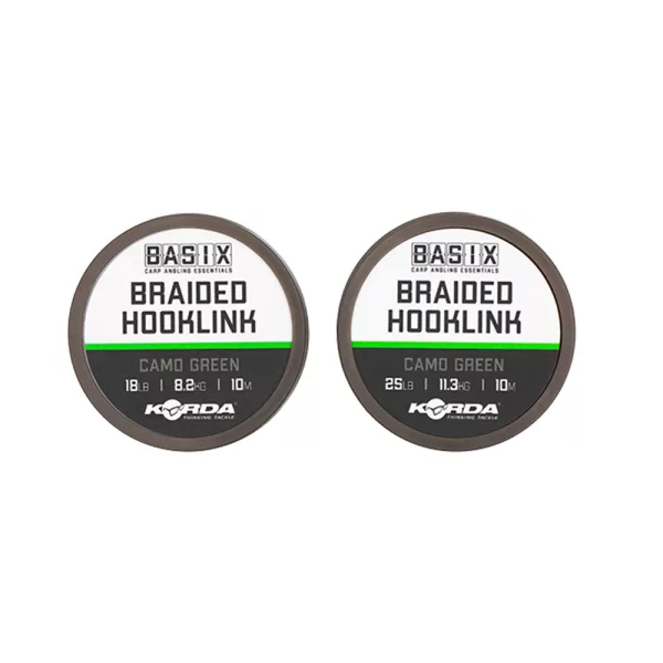 Korda Basix Forfată Împletită pentru Cârlig 25lbs 10m