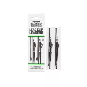 Korda Basix Lead Clip Montură Boiles Pregătită 50cm 2 buc
