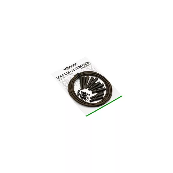 Korda BASIX pachet de riguri cu lead clip (5buc)