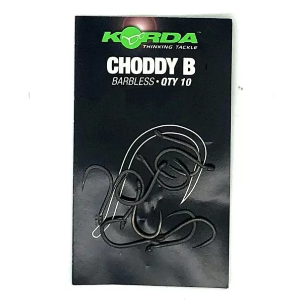 Korda Choddy B 10 Cârlig cu Ochet, Fără Barbetă 10buc
