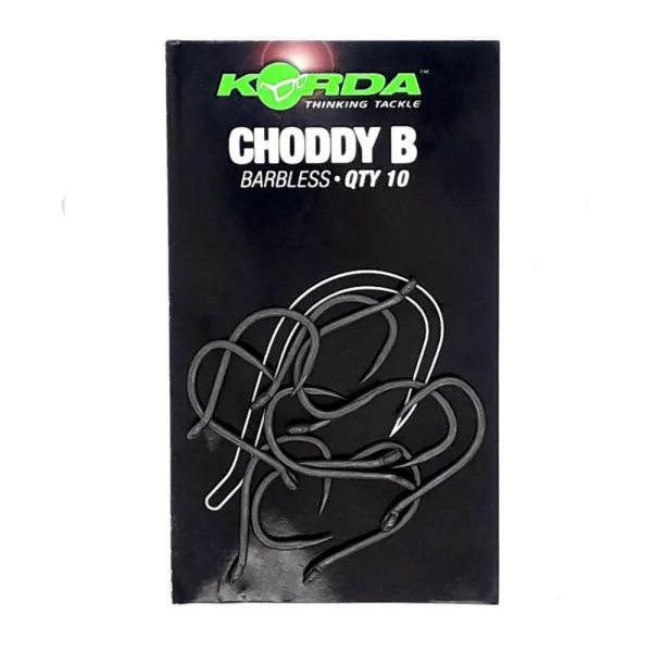 Korda Choddy B 8 Cârlig cu ochet, fără barbă 10 buc