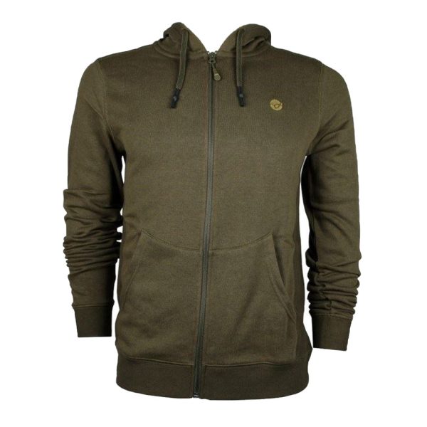 Korda - Kore Olive Zip Hoodie - Hanorac cu glugă - XL