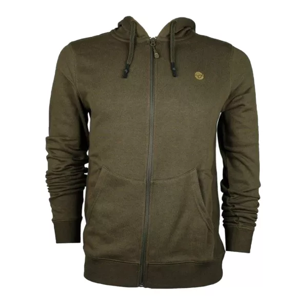 Korda - Kore Olive Zip Hoodie - Hanorac cu glugă - XXXL