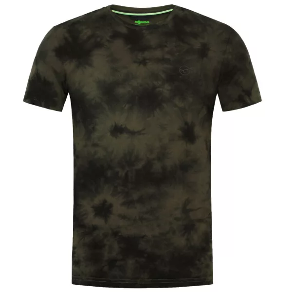 Korda Tie Dye Dark Olive Tricou M