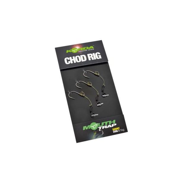 Korda Chod Rig Short Barbless Size 8 - montură pre-legată CHOD pentru crap