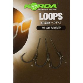   Korda Loop Rigs Mărimea 4 Krank 18lb - forfac de boilie pre-legat - forfac de boilie pre-legat