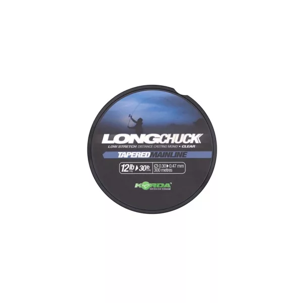 Korda LongChuck Transparent 0,30-0,47mm 300m Fir principal monofilament
