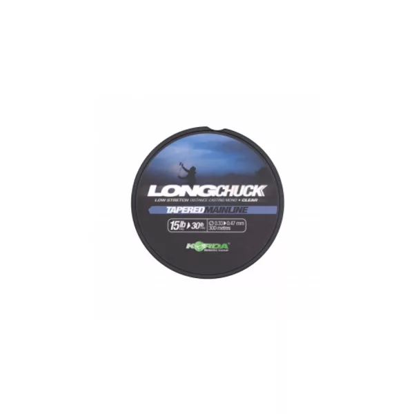 Korda LongChuck Transparent 0,33-0,47mm 300m Fir principal monofilament