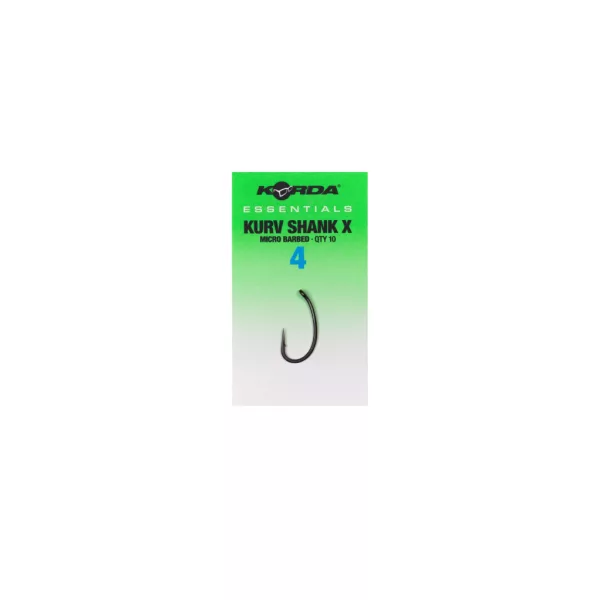 Korda Essentials Kurv X 4 Füles, Szakáll Nélküli Horog 10db
