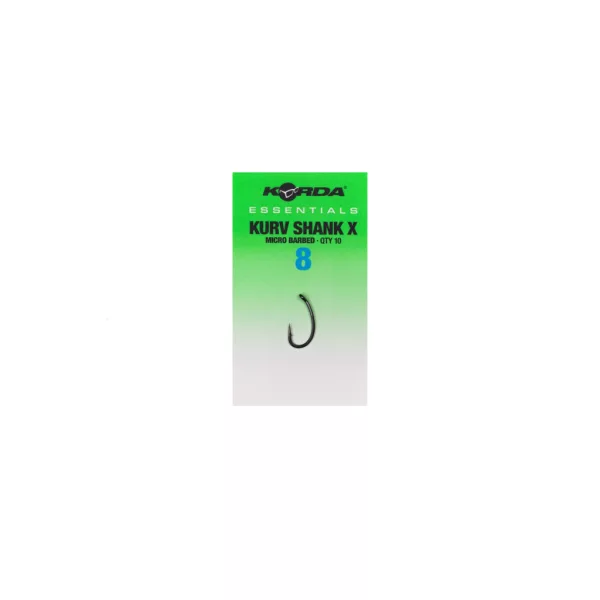 Korda Essentials Kurv X 8 Füles, Szakáll Nélküli Horog 10db