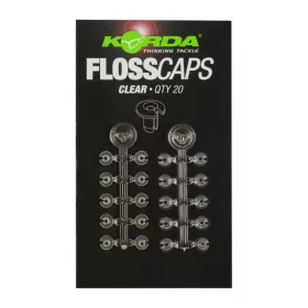Korda Floss Caps Clear - opritor de boilies