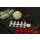 Korda Floss Caps White/Red - opritor de boilies