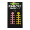 Korda Floss Caps Pink/Yellow - opritor de boilies