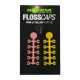 Korda Floss Caps Pink/Yellow - opritor de boilies