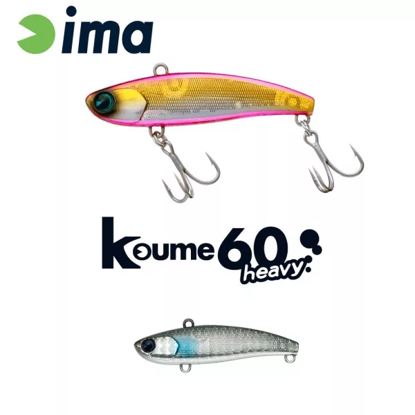 Ima Koume Vibration 60 Heavy 6cm 17gr 110 Mullet Wobbler