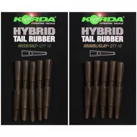   Korda Hybrid Tail Rubber Gravel/Clay - con de cauciuc pentru agrafa de plumb