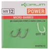 Korum Xpert Power - Micro-barbed (size 12) Cârlig feeder