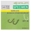 Korum Xpert Specimen - Fără ghimpe (mărimea 12) Cârlig Feeder