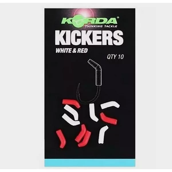 Korda Red / White Kickers Small - aliniator de cârlig