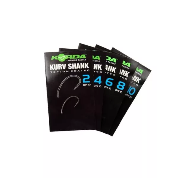 Korda Kurv Shank Size 10 - cârlig, cârlig pentru crap