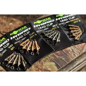   Korda Lead Clip Action Pack - Clay - set de clipuri pentru plumb