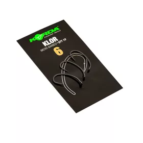 Korda Klor Barbless 6 Cu Ochi, Cârlig Fără Barbă 10buc