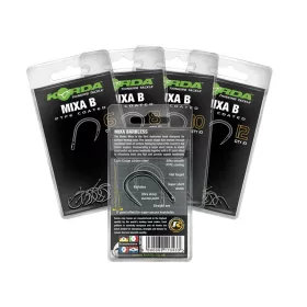   Korda Mixa B Hook 6 Cârlig Boilie Fără Barbă, Cu Ochi, 10buc