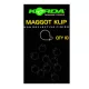 Korda Maggot Clip Small - inel pentru viermi, clemă pentru viermi