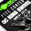 Korda PTFE QC Ring Swivel Mărimea 8 Vârtj 8 buc