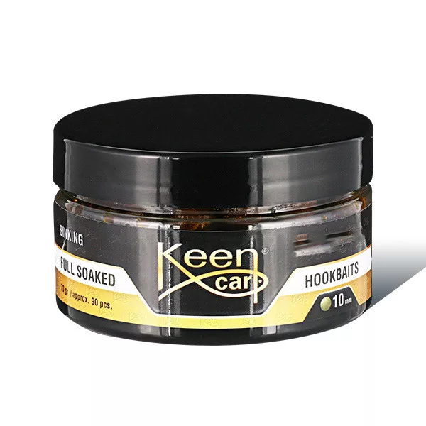 Keen Carp Blueberry Dynamite Full Soaked Miniboilies 8mm - Mini momeală de cârlig complet înmuiată - Afine