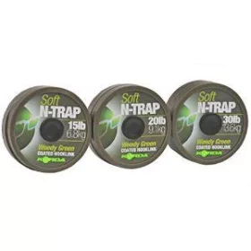   Korda N-Trap Soft 20lb Weedy Green - fir de forfac pentru boilies