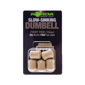   Korda Slow Sinking Dumbell Banoffee Imitație de Momeală 12mm 8 buc