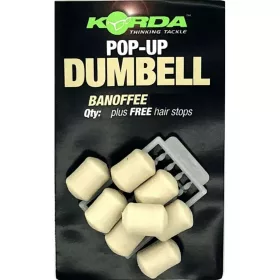   Korda Pop-up Dumbell Banoffee (8mm) - 10 buc - imitație de momeală
