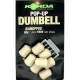 Korda Pop-up Dumbell Banoffee (12mm) - 8 buc - imitație de momeală