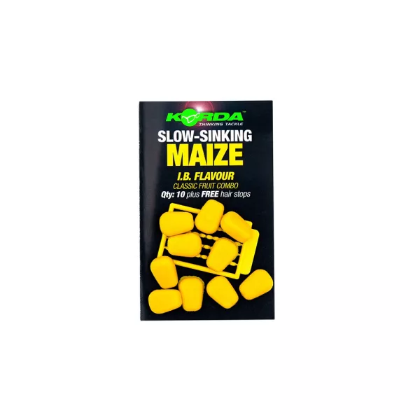 Korda Slow Sinking IB Maize Yellow Porumb de cauciuc