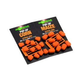 Korda Pop Up Maize Citrus Zing Orange Porumb artificial