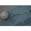 Korda Loop Rigs Klor 2 Cârlig cu Ochi, Barbat 50lb Împletit Pre-legat 3 buc