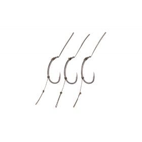   Korda Loop Rigs Klor 6 Cârlig cu Ochi, Barbat 30lb Împletit Pre-legat 3 buc