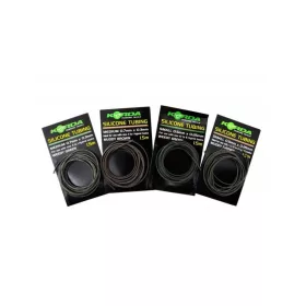   Korda Silicone Tube 0,75mm - Green - tub din silicon, tub termocontractabil