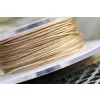 Korda Super Natural Gravel Brown 25lb - fir textil împletit învelit pentru forfac de crap