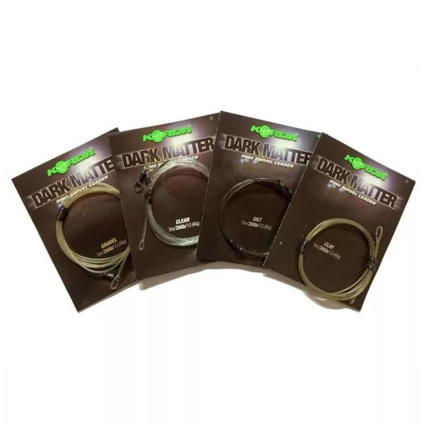 Korda Dark Matter Leader Ring Swivel Gravel Echipament Bojlis Pre-legat