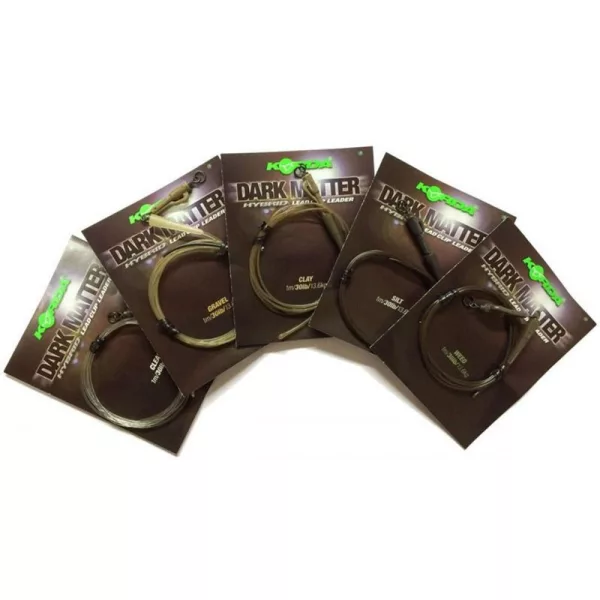 Korda Dark Matter Leader Hybrid Clip 40lb Clear Montură Boilis Prelegată