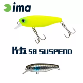 Ima K-Fat 58 Suspend 5,8cm 8gr 010 Mullet Wobbler