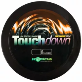   Korda Touchdown 10lb Brown - fir monofil principal pentru boilies