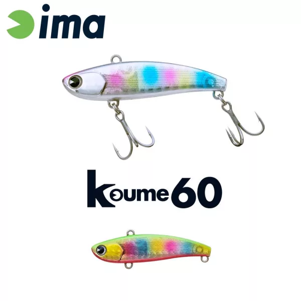 Ima Koume Vibration 60 6cm 11gr 117 Ball Color Wobbler