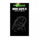 Korda Wide Gape Barbless 10 Cârlig fără barbă, cu ochet, 10buc