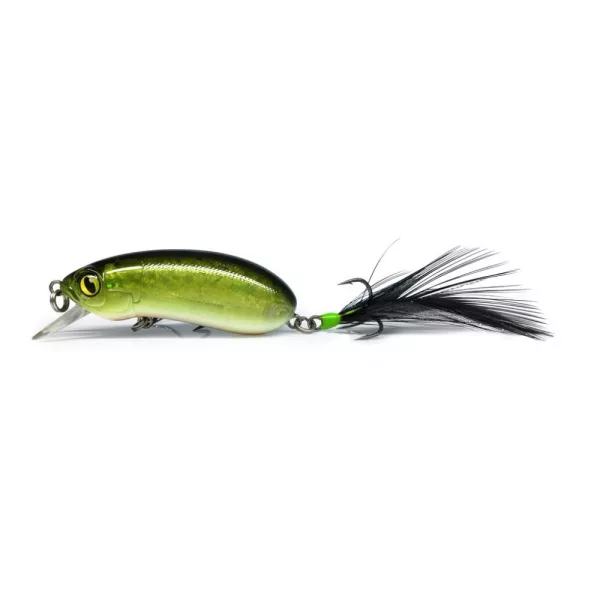 LUREFANS CC60 - Scufundare lentă 9,5g/60mm, cod culoare 1 Black & Gold Vobler